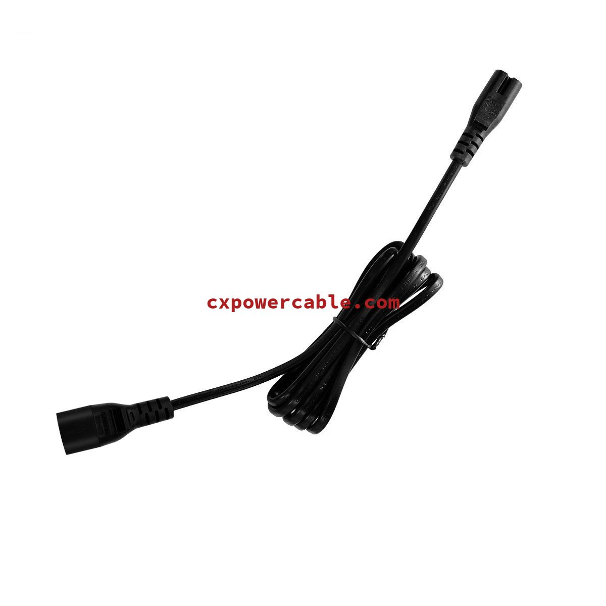 figure 8 plug to male plug extension AC power cable